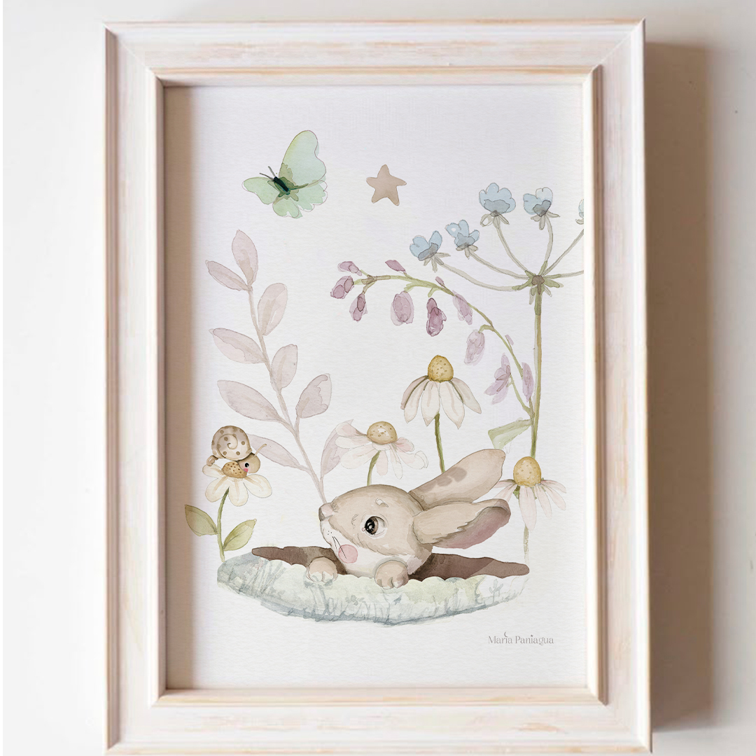 Lamina bienvenido caracol