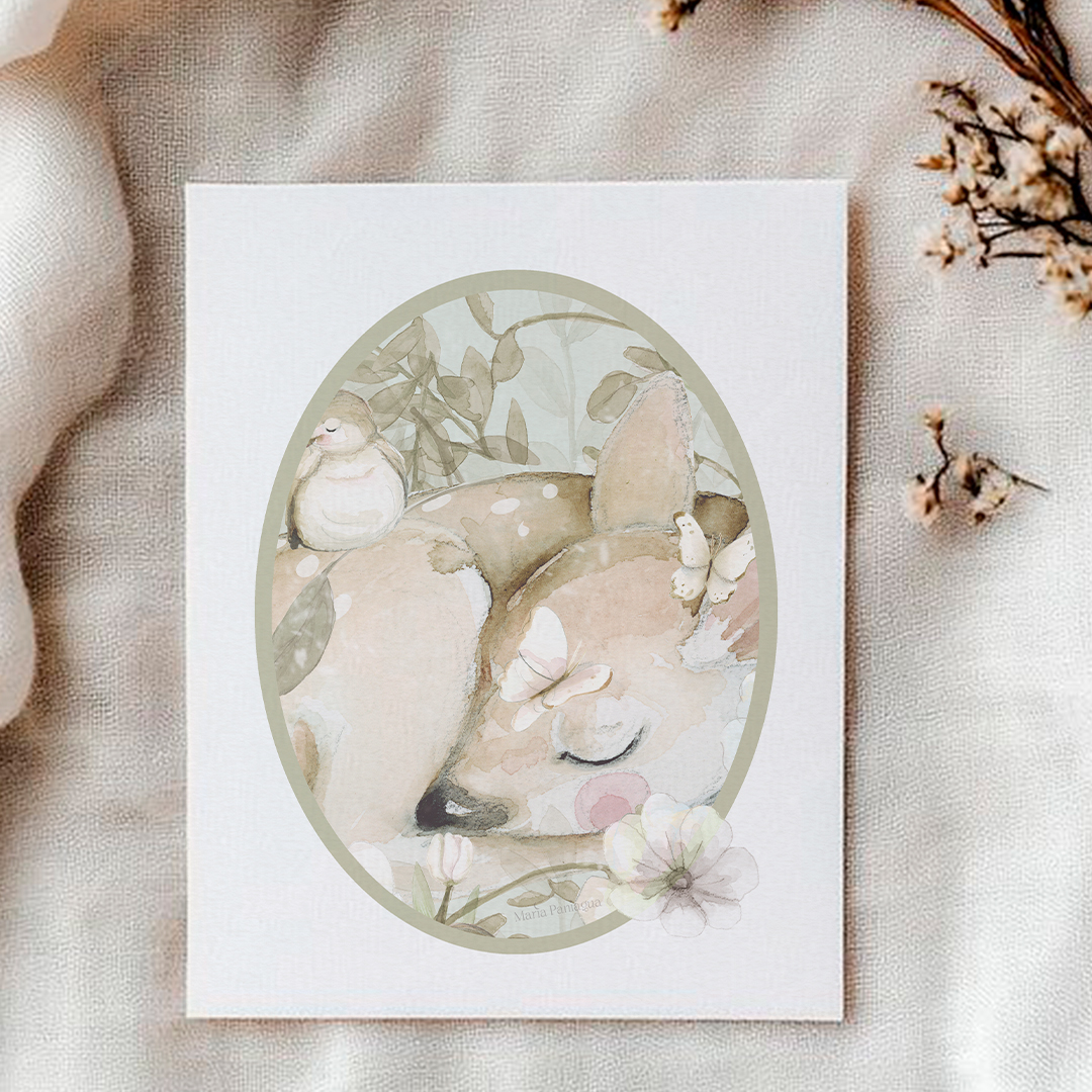 lamina infantil cervatillo