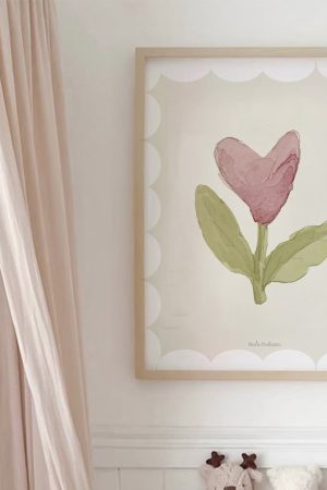 LÁMINA "FLOR CORAZÓN"