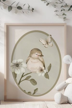 lamina bienvenido pajarito