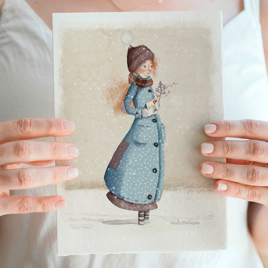 LÁMINA "UNA CARTA" - Imagen 2