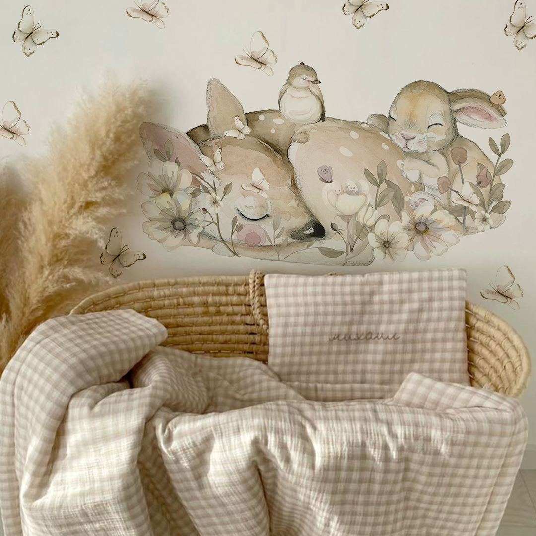 vinilo infantil amigos