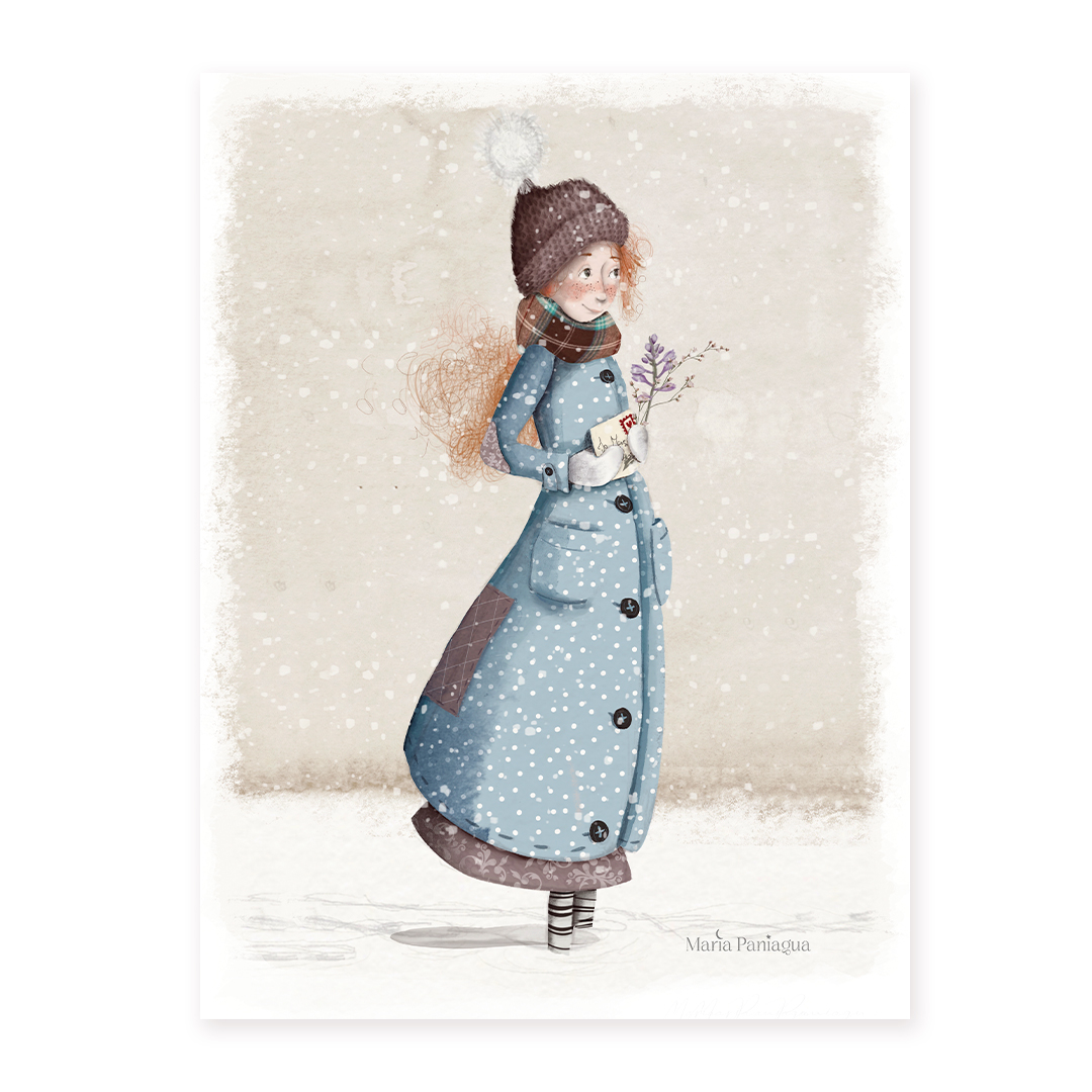 lamina art print la carta