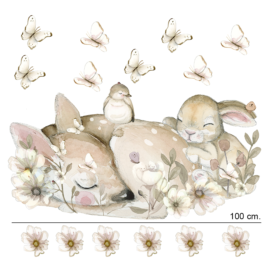 VINILO PARED "AMIGOS" - Imagen 3