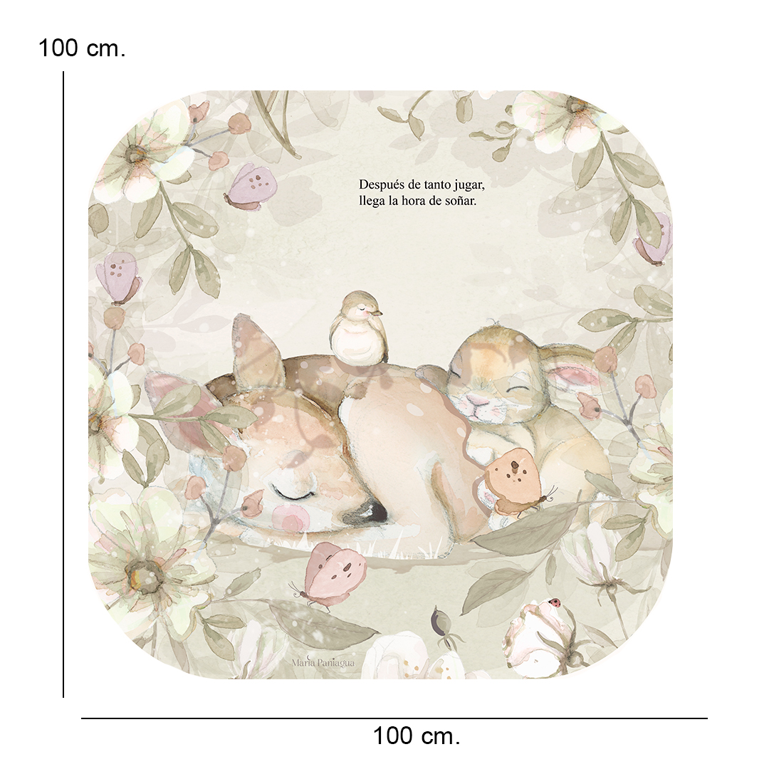 vinilo infantil cuento amigos