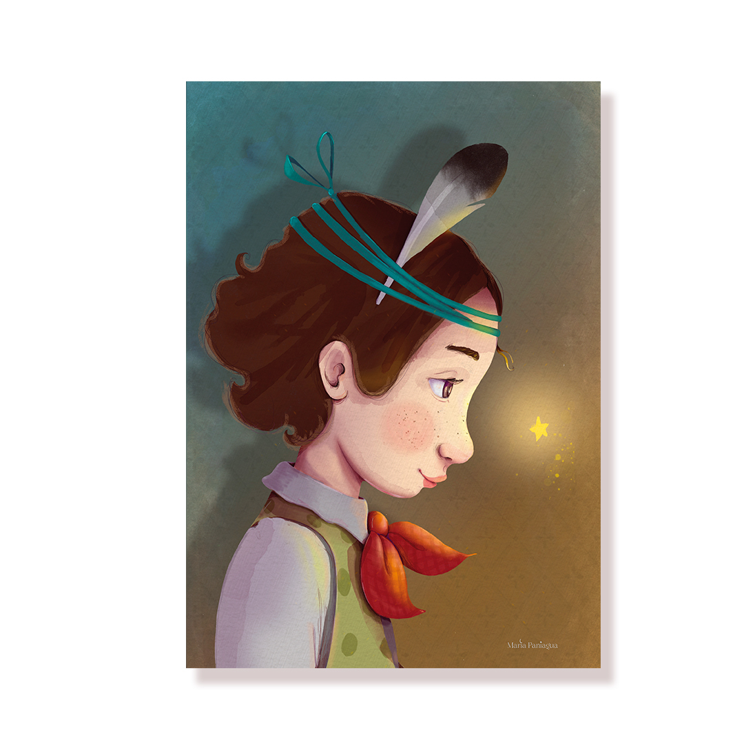 lamina art print la magia