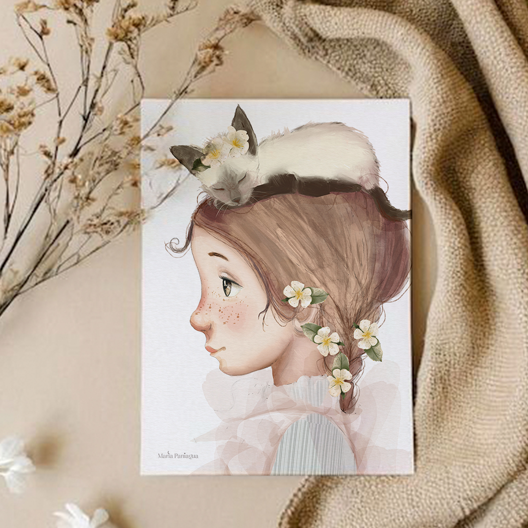 art print lámina beth