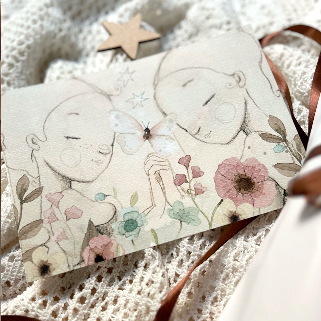 Lámina infantil amistad