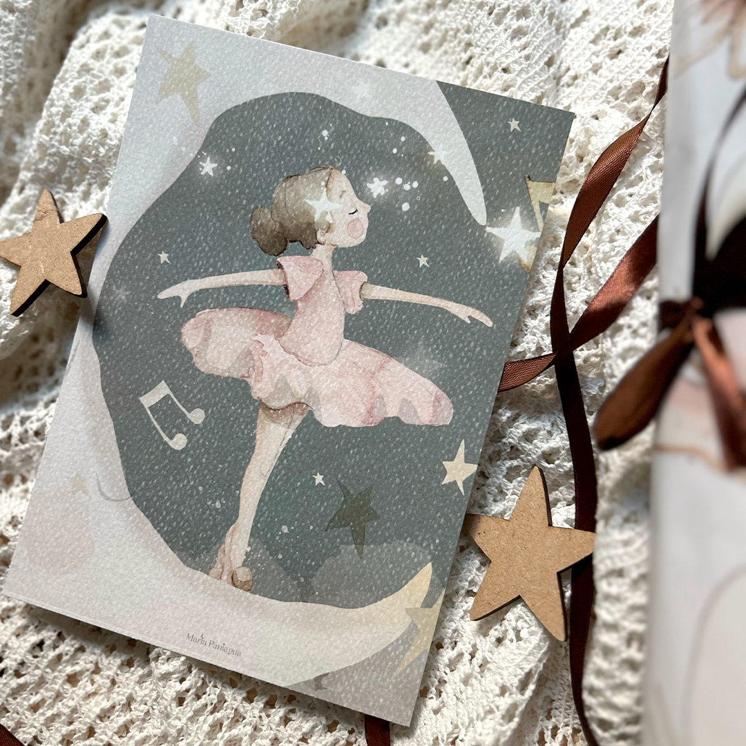 lamina bailando en la luna