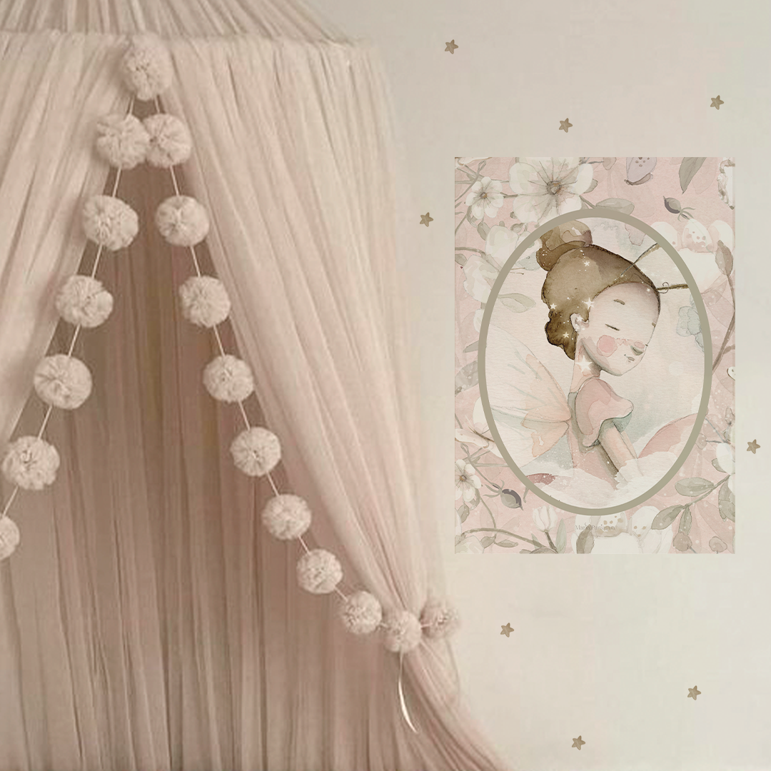 lamina el sueño de lalalu ovalo flores