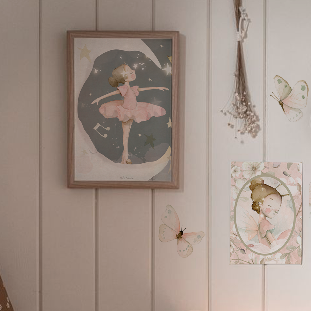 lamina bailando en la luna