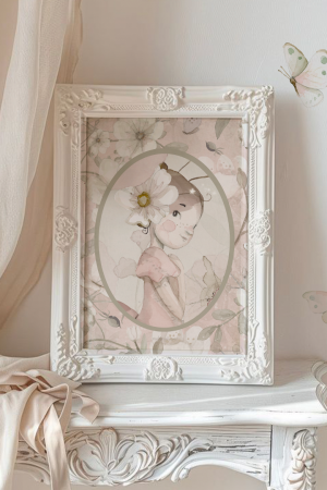 lámina lalalú flores ovalo