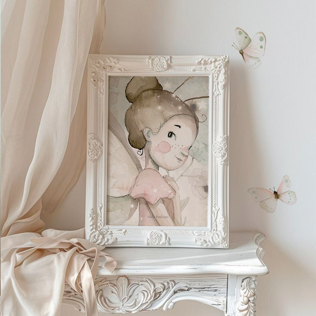 lamina retrato de lalalu