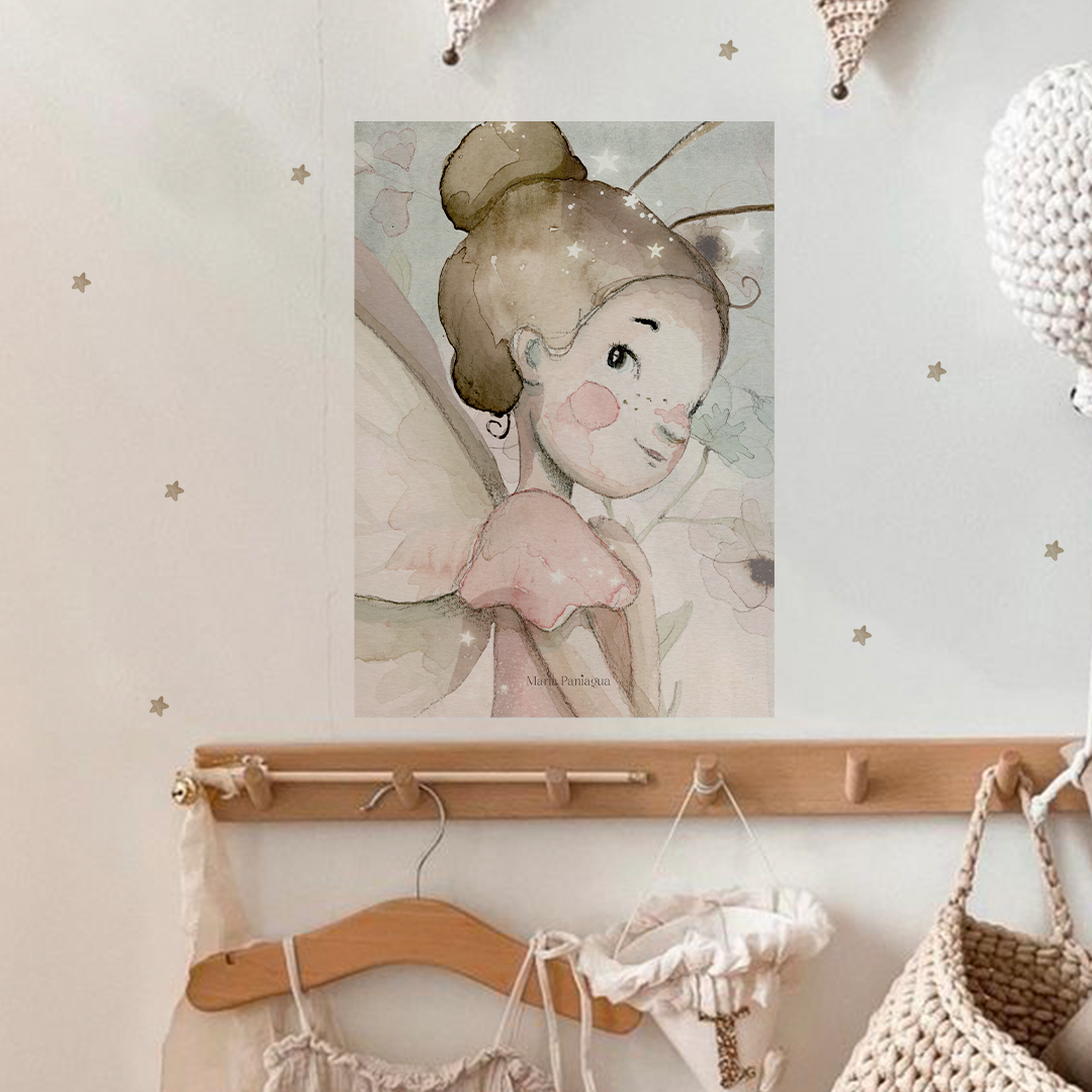 lamina retrato de lalalu