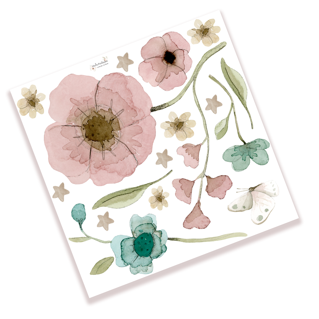 vinilo flores lalalu