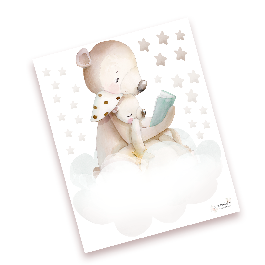 vinilo infantil hora de soñar