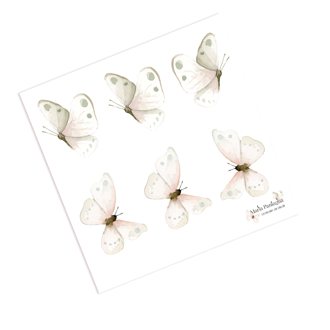 stikers mariposas lalalu
