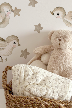 vinilos pajaritos lalalu