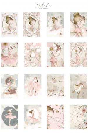 pack láminas lalalu