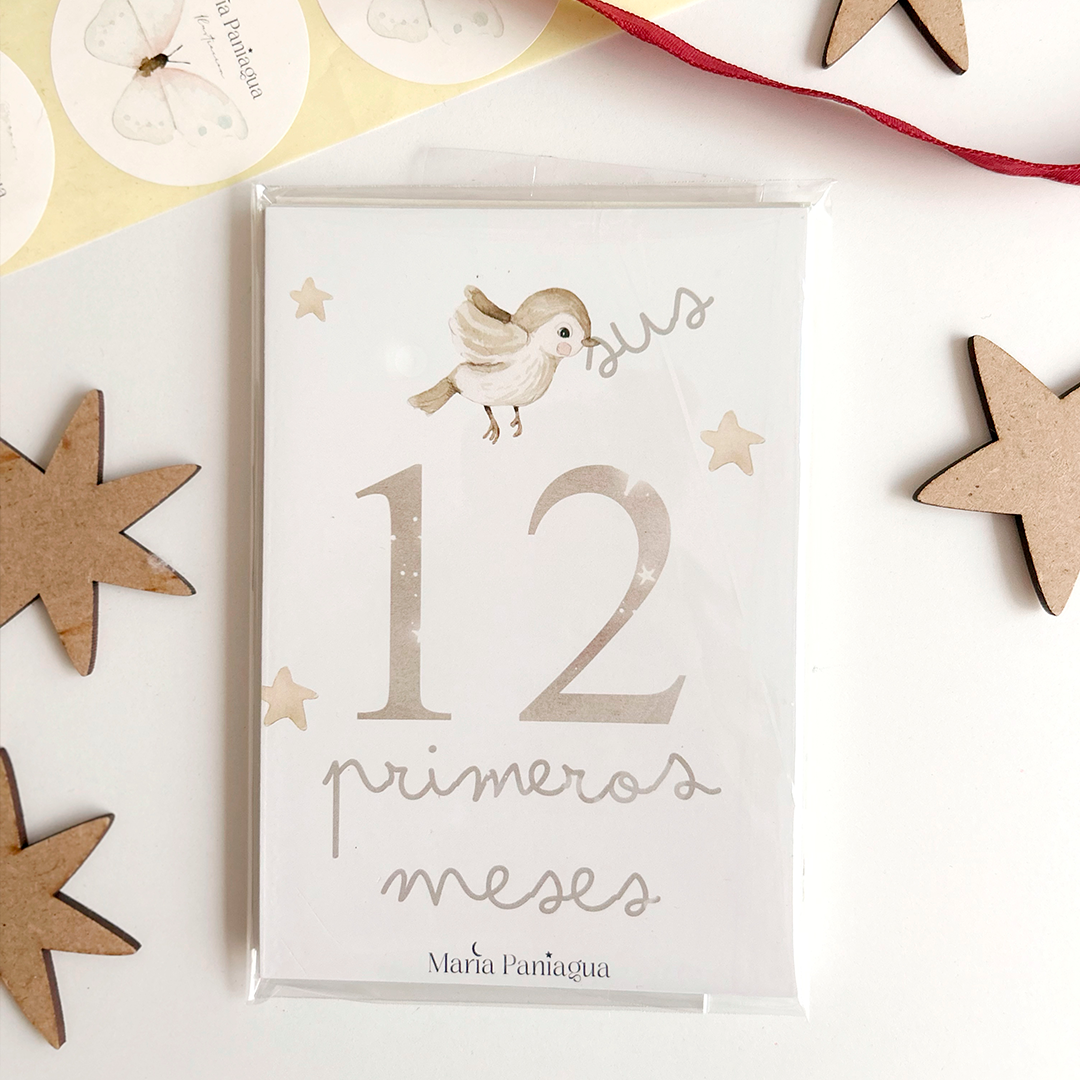 12 tarjetas cumple mes