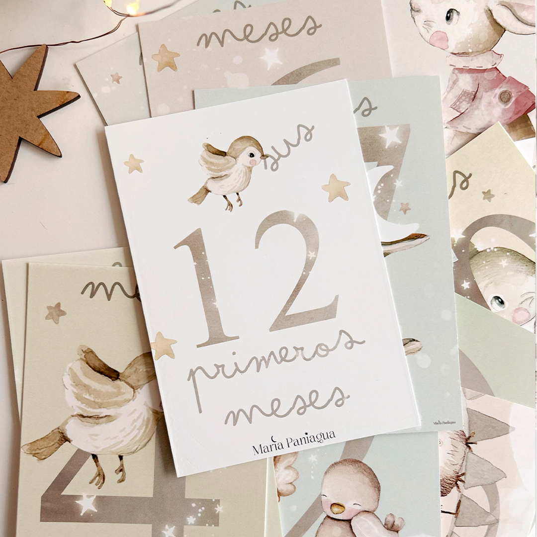 tarjetas cumple mes 12 tarjetas cumplemes