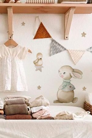 Vinilo infantil conejito