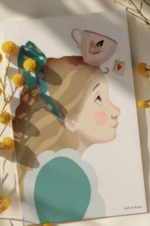 art print lámina Alicia