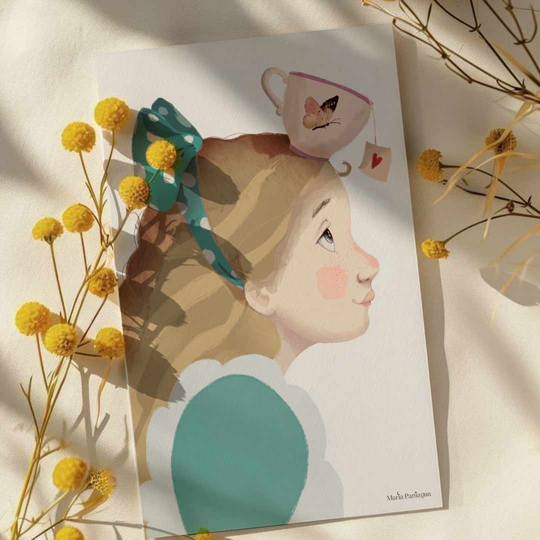 art print lámina Alicia